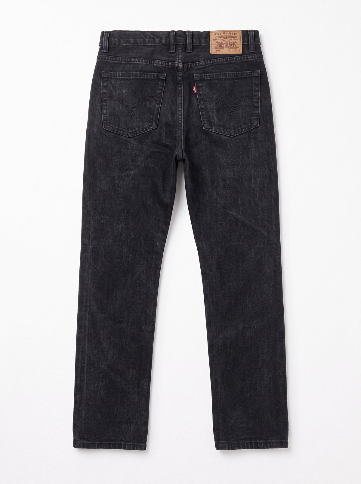 Levi's 501 Jeans – Schwarze Jeans mit geradem Bein