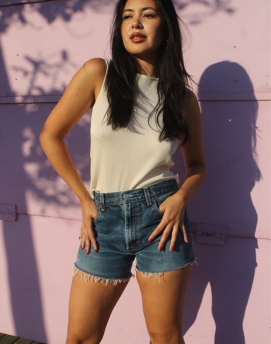 517 Levis Jean Shorts