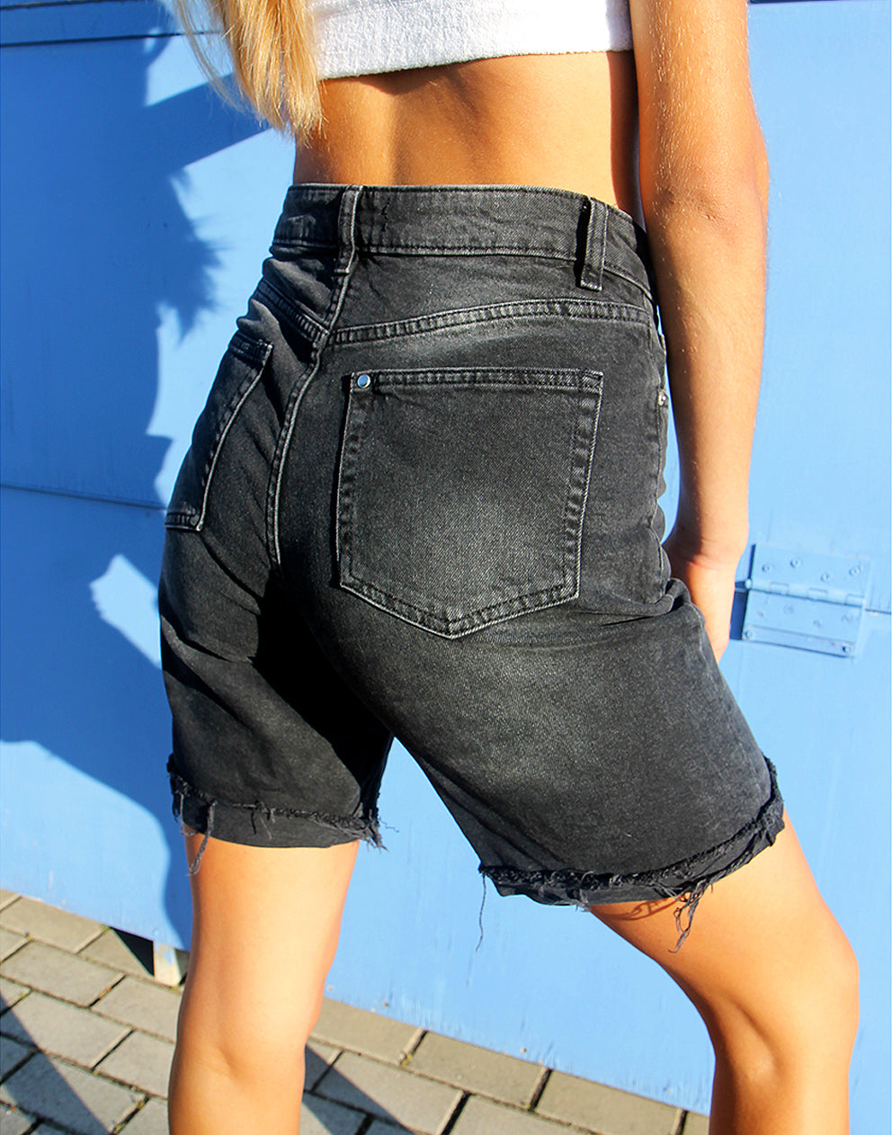 Una Denim Short