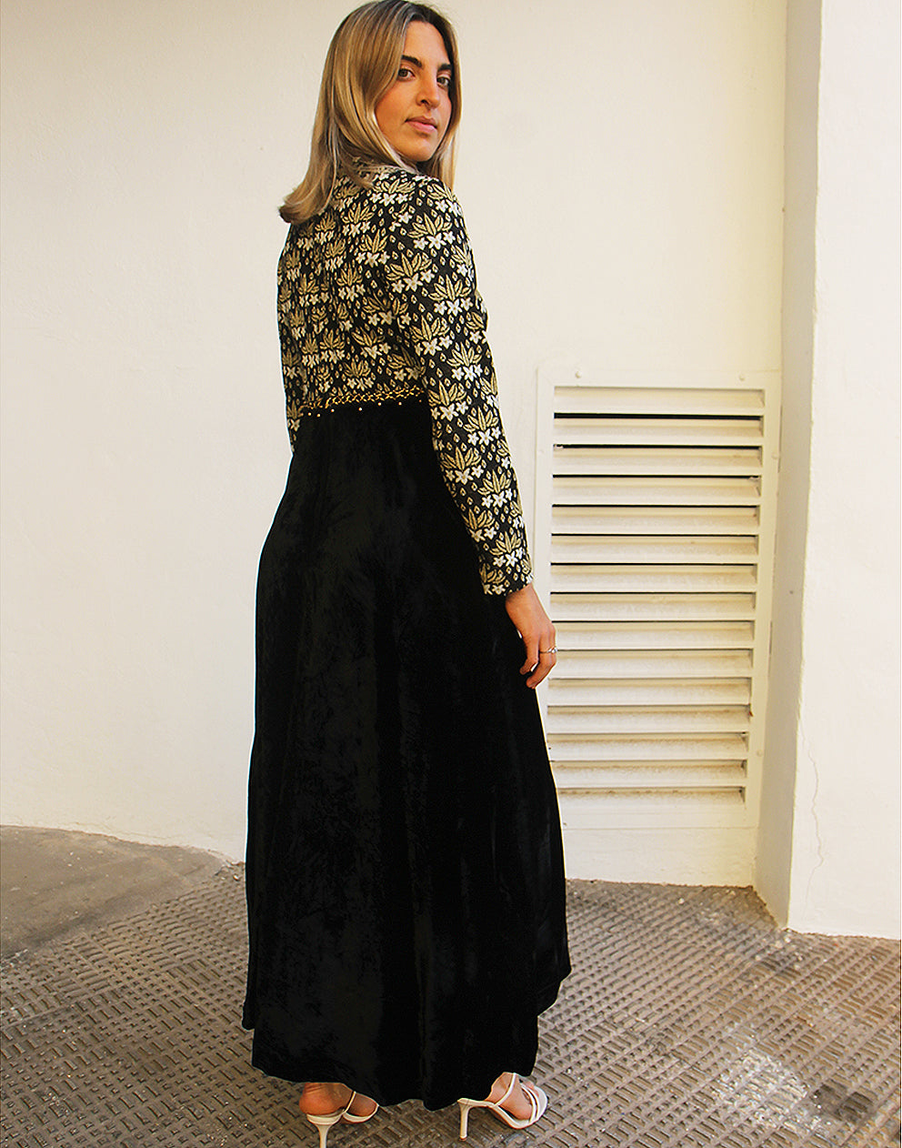 Black Velvet Dress