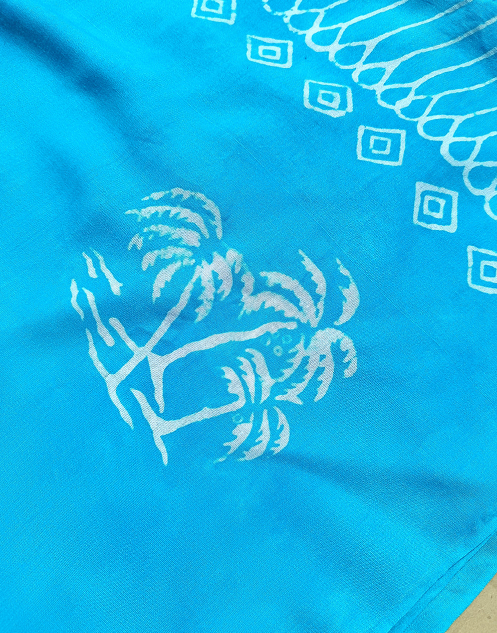 Blue Sarong