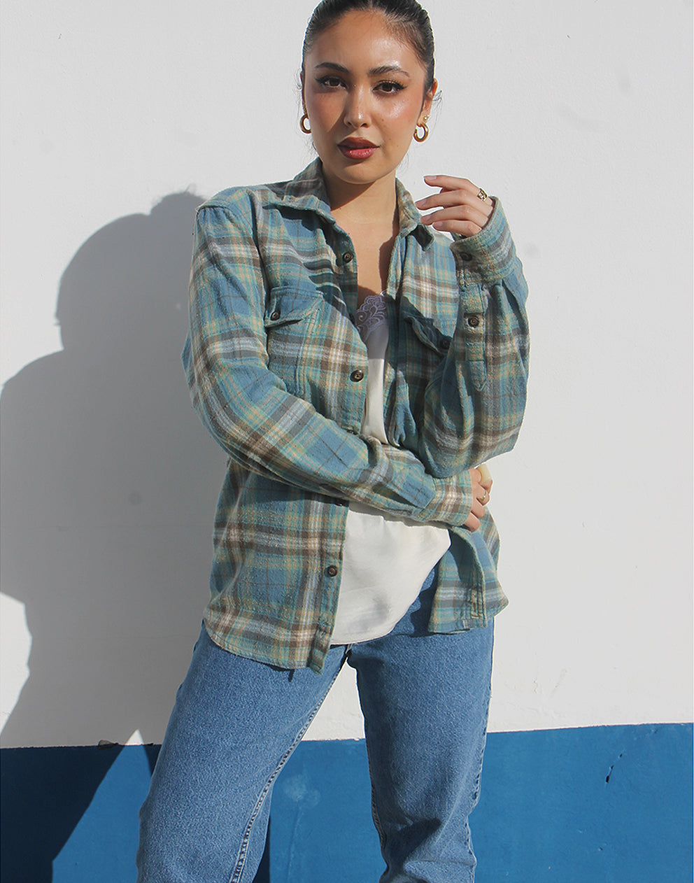 Plaid Flannel Shirt