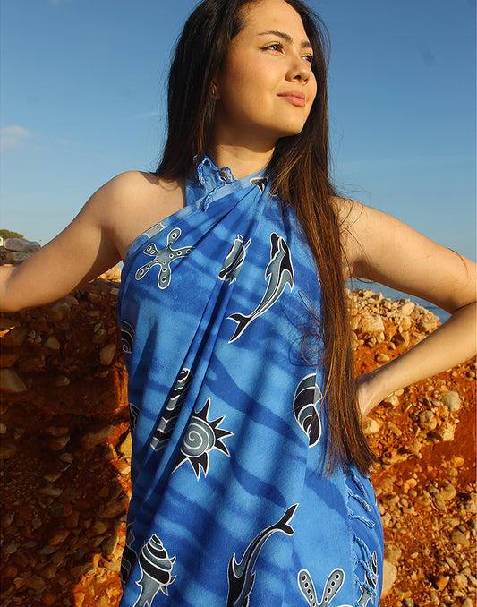 Blue Sarong