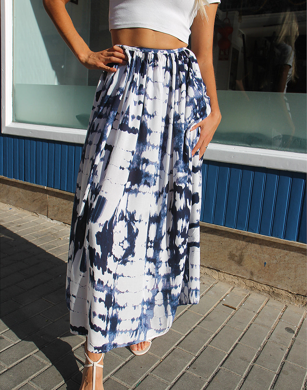 Wrap Summer Skirts Maxi Vintage Tie Dye Wrap Skirt Summer Maxi