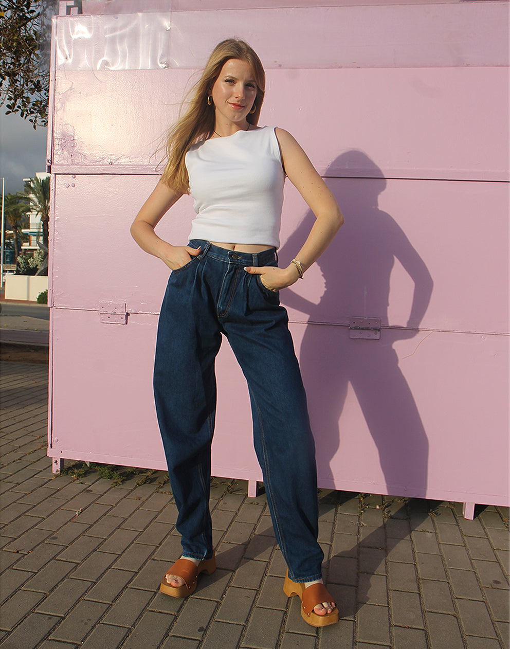 Vintage Wrangler Jeans – High-Rise Retro Mom Jeans for Petites