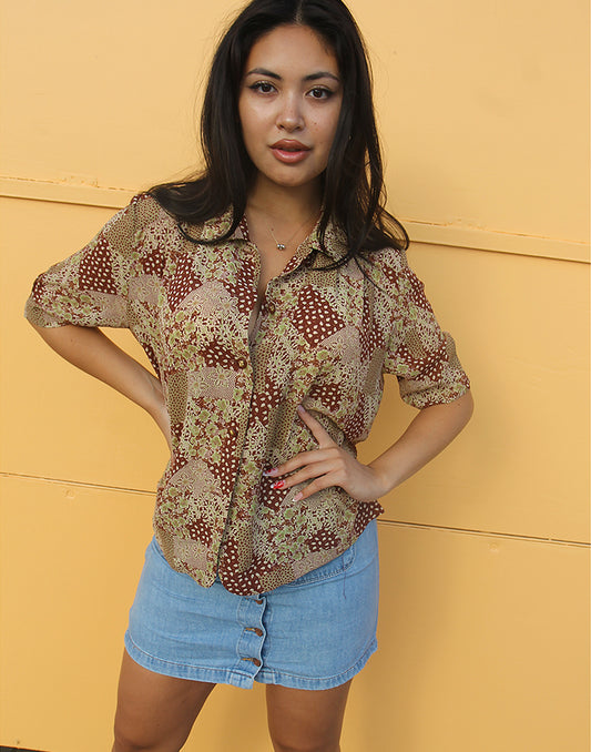 Short Sleeve Blouse
