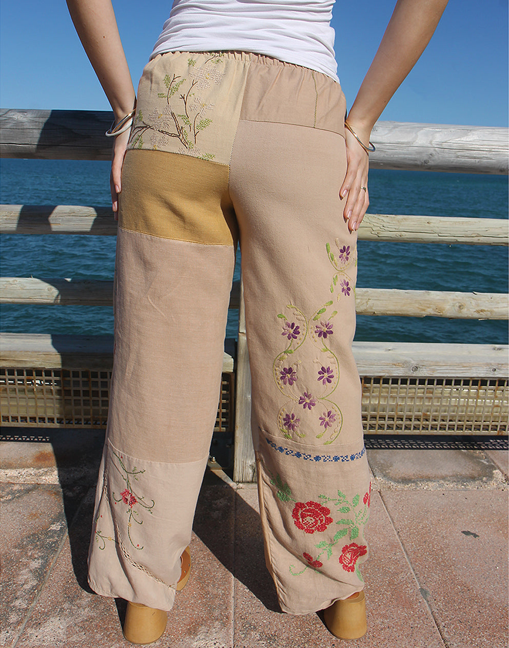 Embroidered Trousers