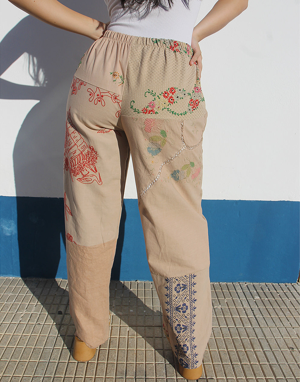 Embroidered Trousers