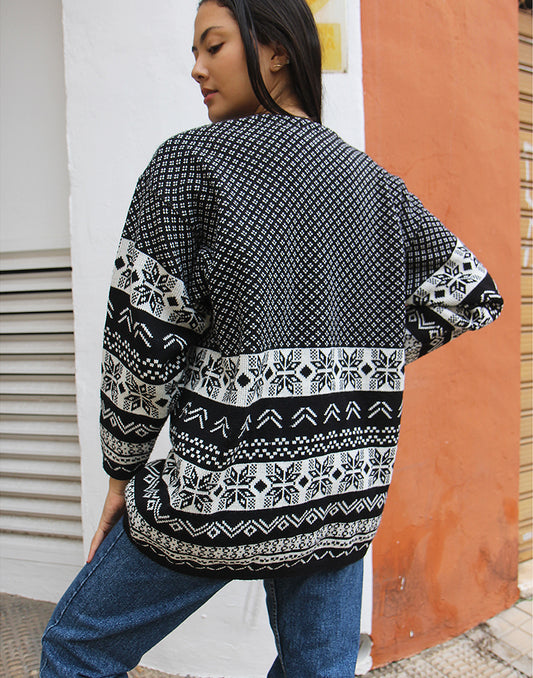 fair isle cardigan