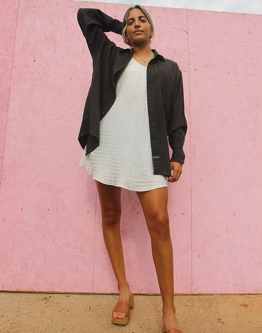 Flannel Shirt in Dark Green