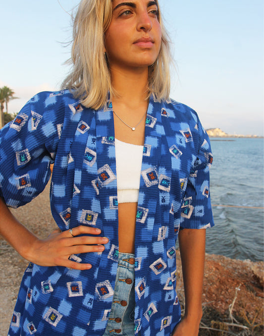 Blue Kimono