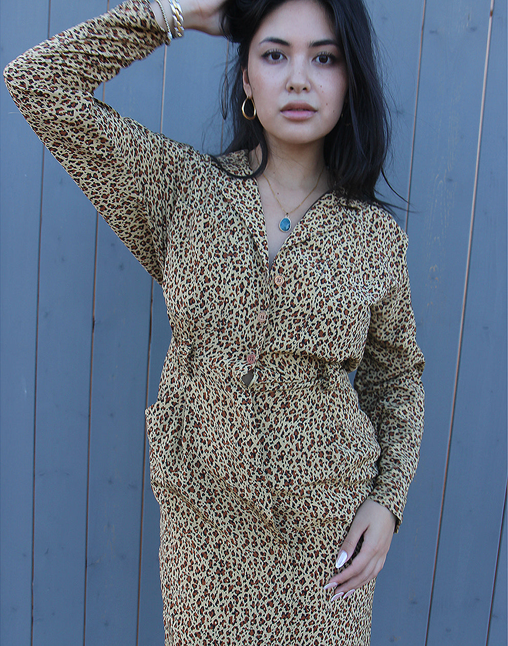 Leopard Print Dress