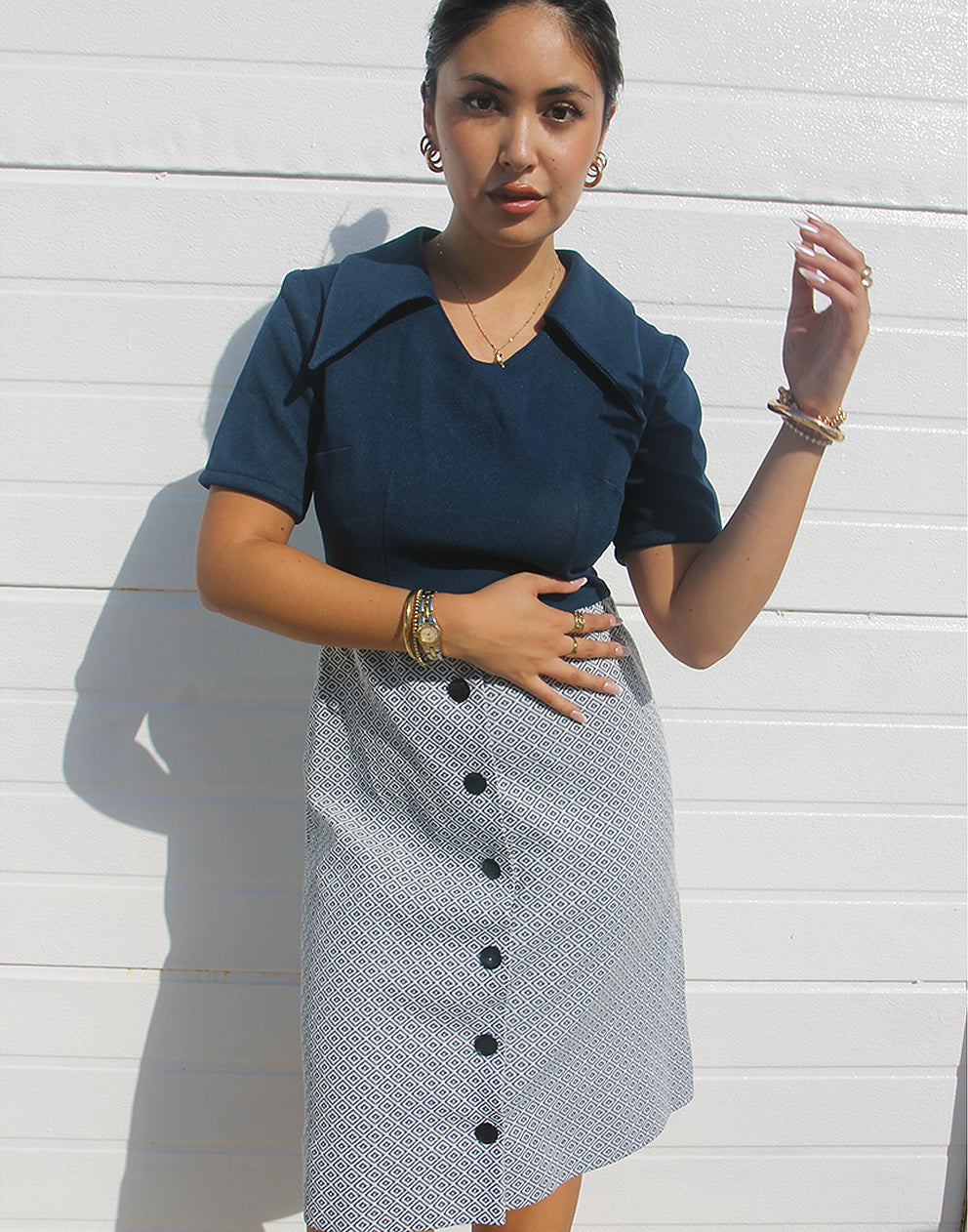 70s Vintage Dress | Midi Dress | Vintage Dress | Retro  La Vida Bohemia