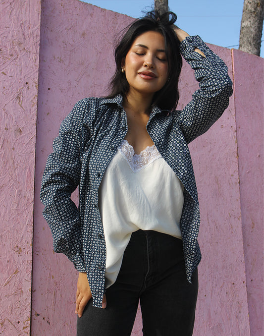 Navy Blue Shirt
