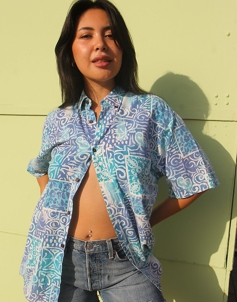 Blue Vintage Shirt Unisex