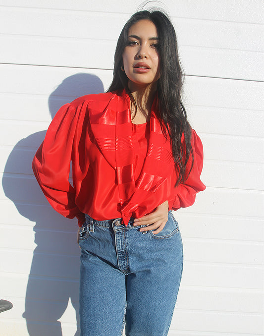 Red Blouse
