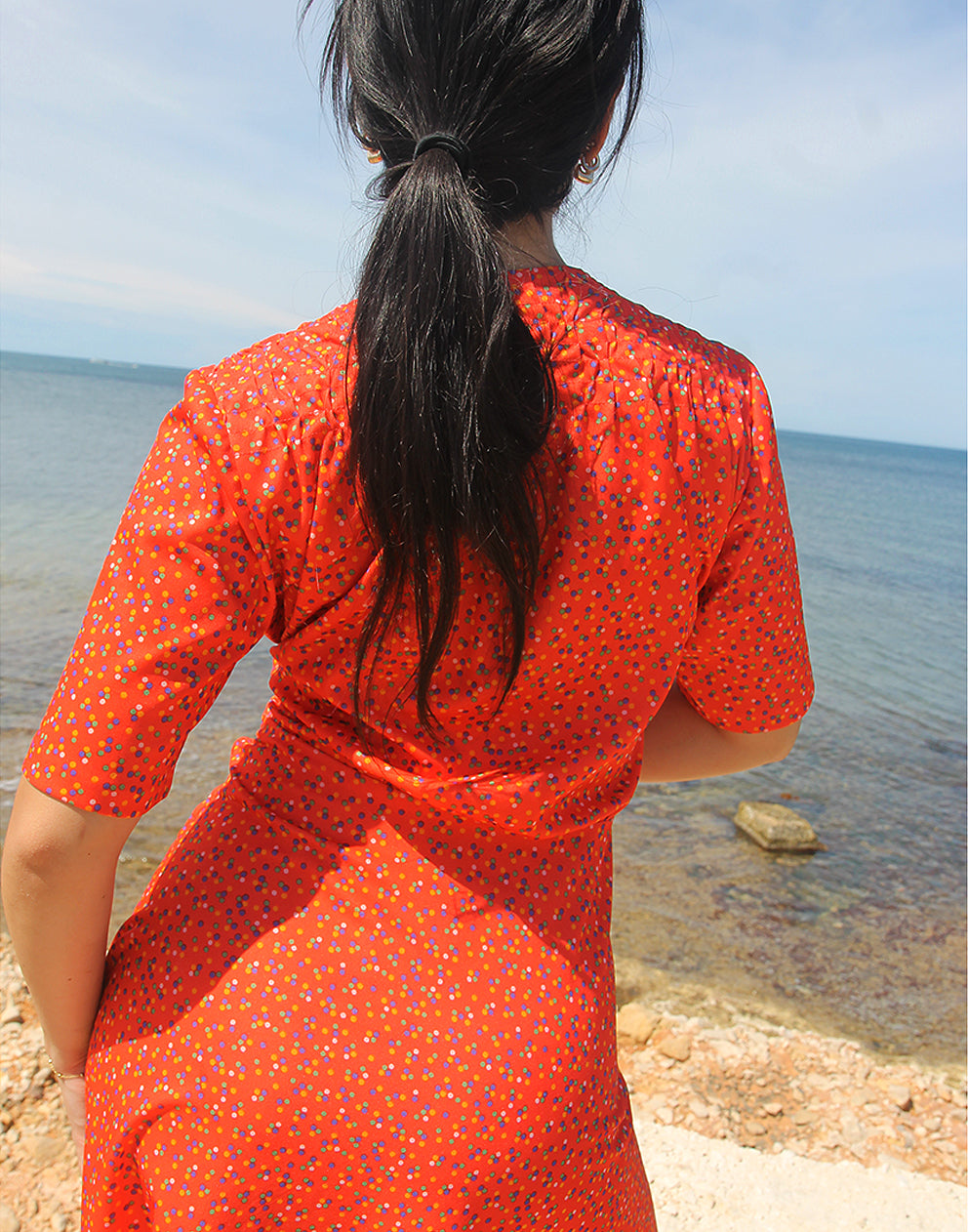 Red Vintage Dress