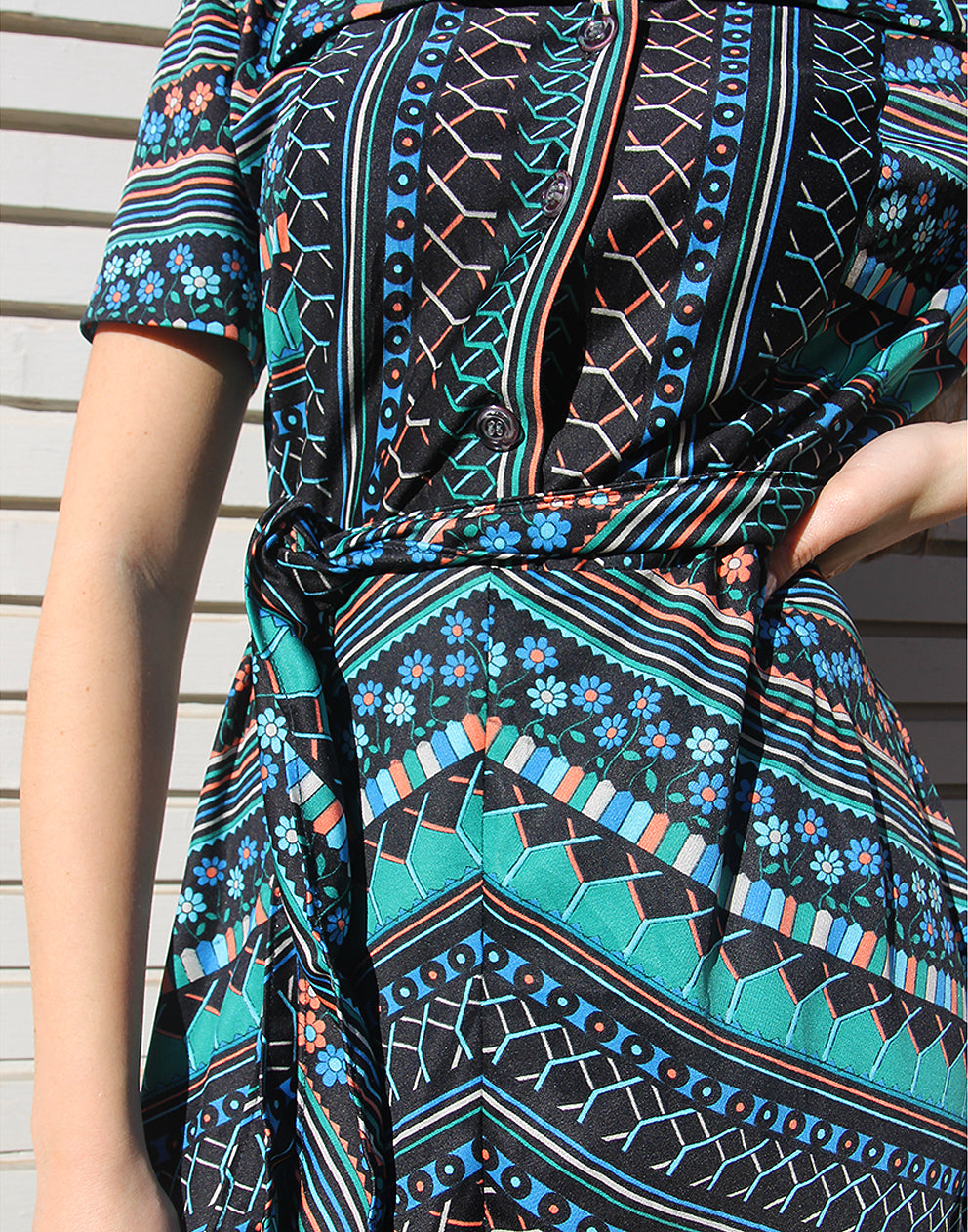 Black Short Sleeve Dress