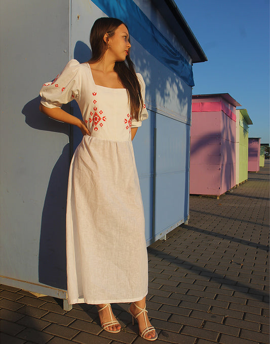 White Maxi Dress