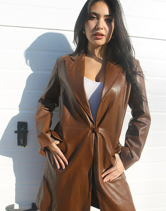 Brown Leather Jacket