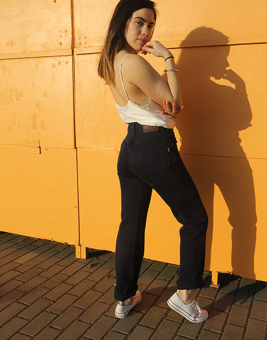 Vaqueros azul marino