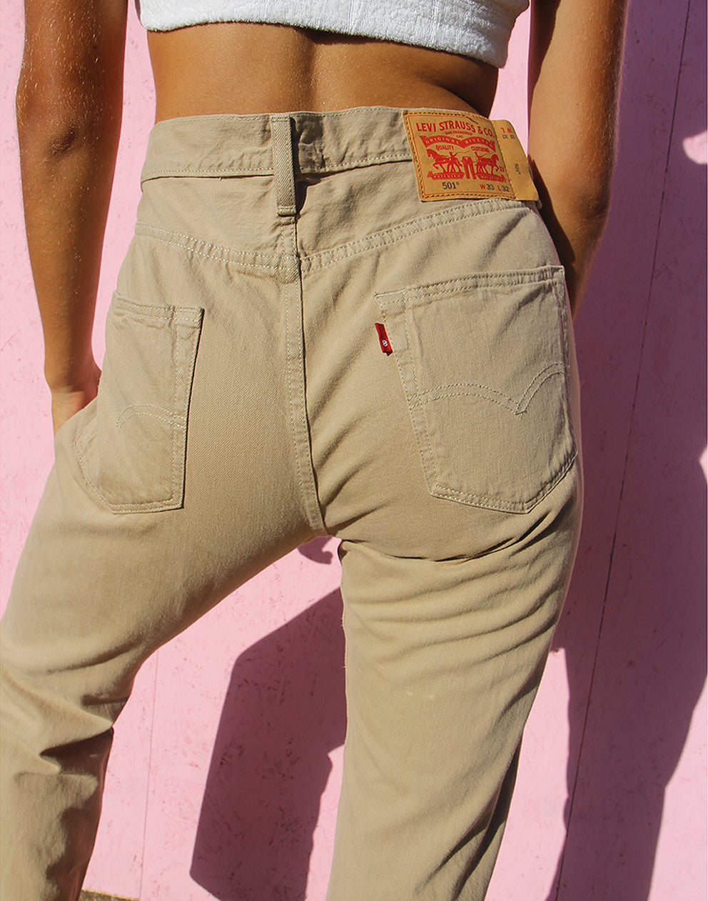501 Levi's Jeans in Brown