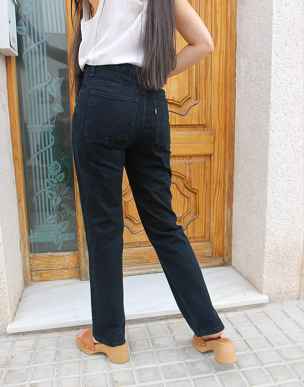 Levi's hotsell jeans black