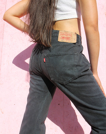 501 Levi's Jeans in Faded Black