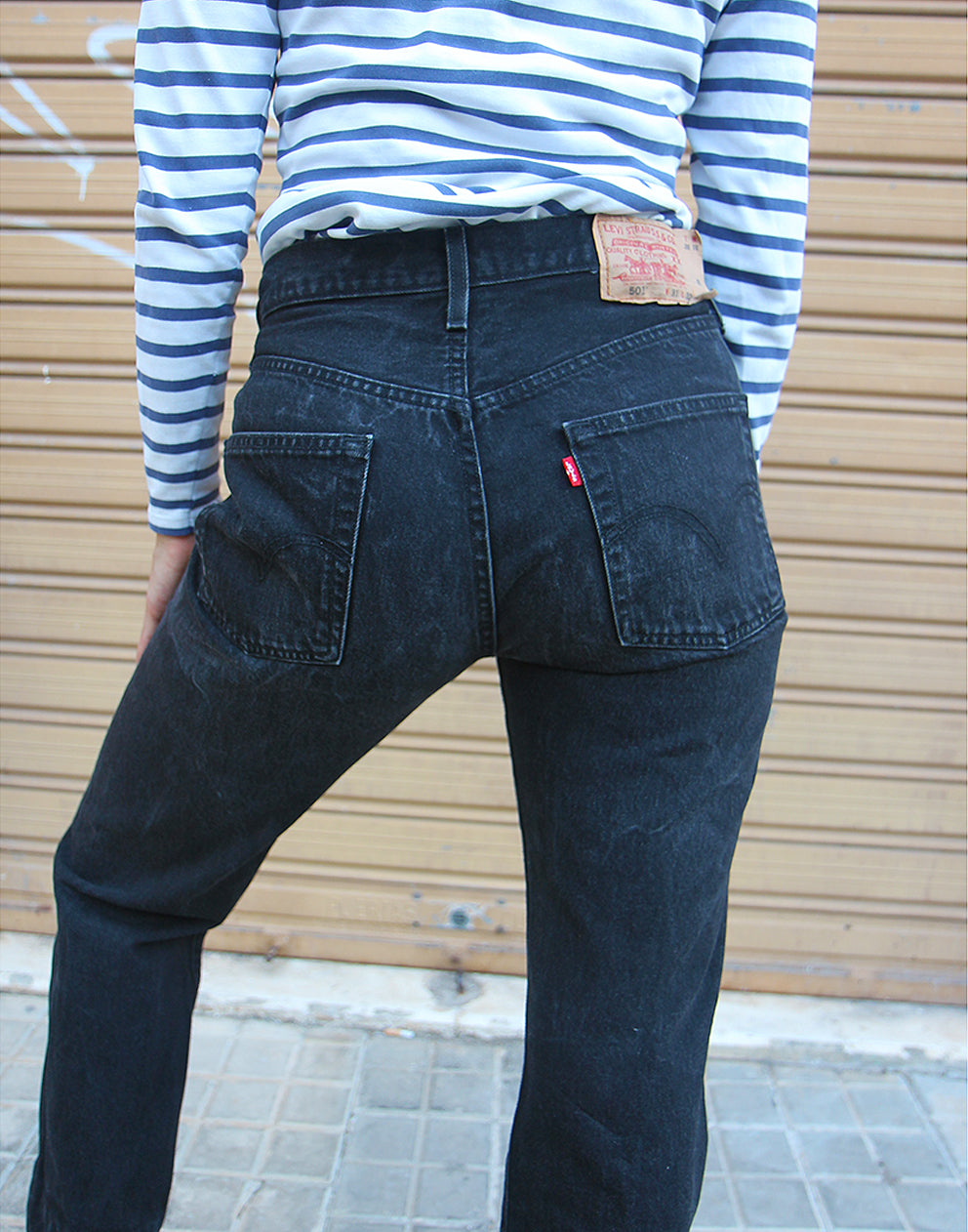 Black 501 Levis Jeans