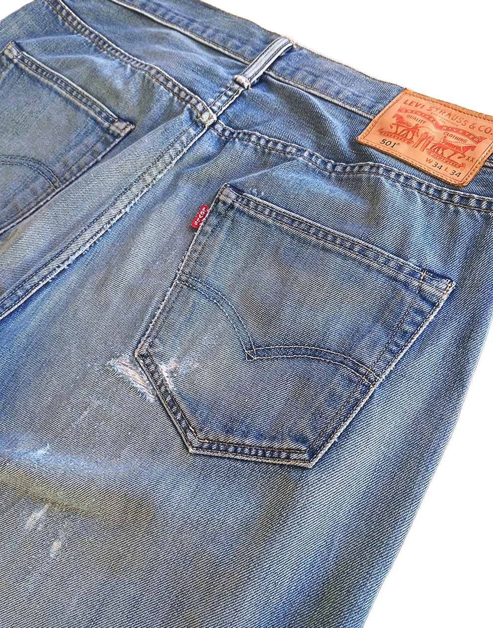 Levis 501 Jeans | Straight Leg Jeans 34W 33L