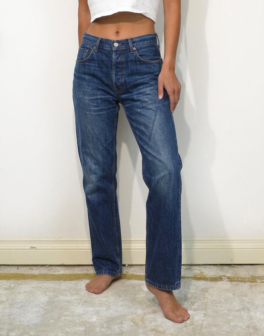 501 Levis Jeans Blue | 100% Cotton | W33 L32