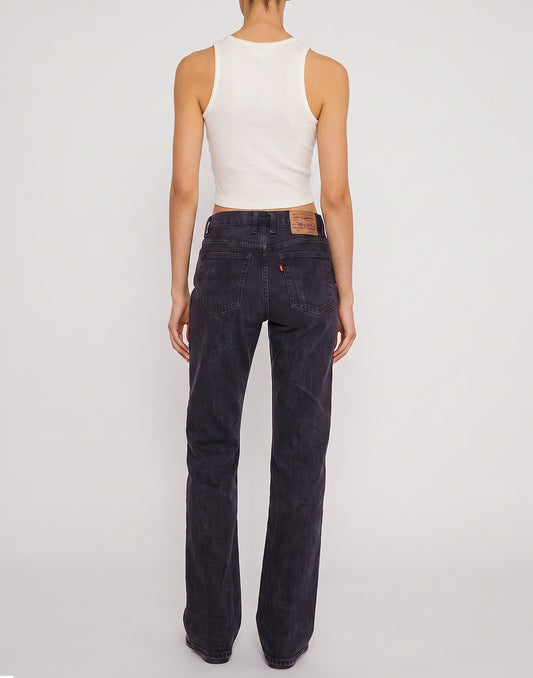 Levi's 501 Jeans – Schwarze Jeans mit geradem Bein