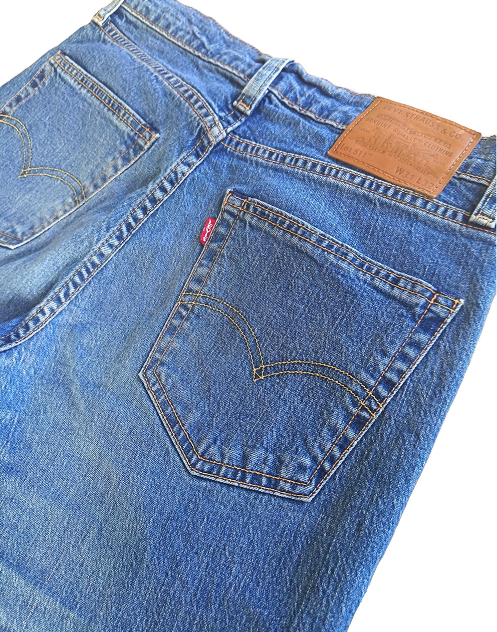 Levi's 511 Slim Fit Jeans – Blau & Dunkelblau | W30 W31