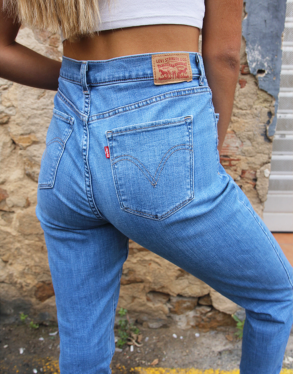 520 Levi's jeans in blue