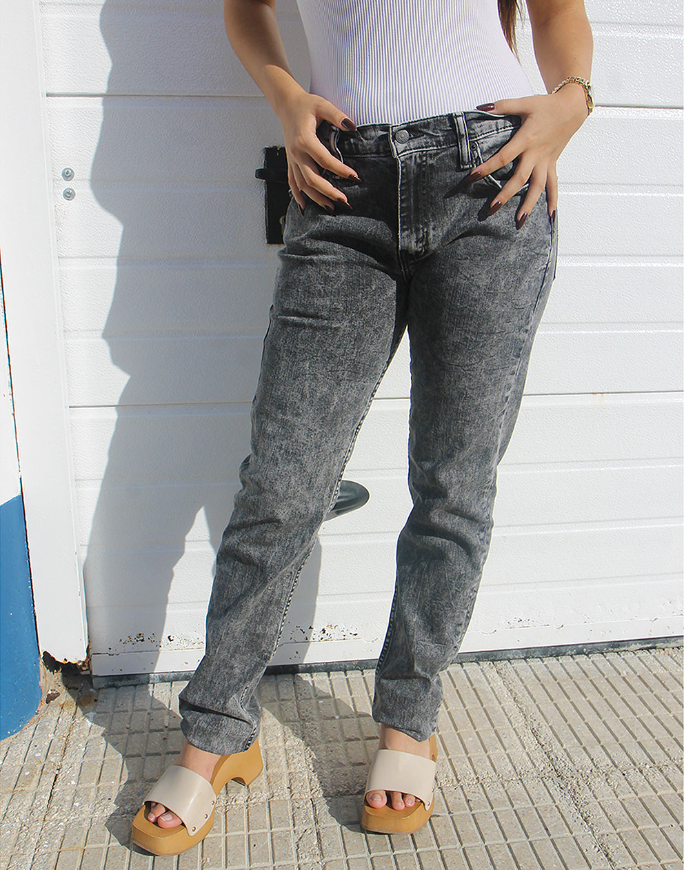 540 Levis Jeans Grey