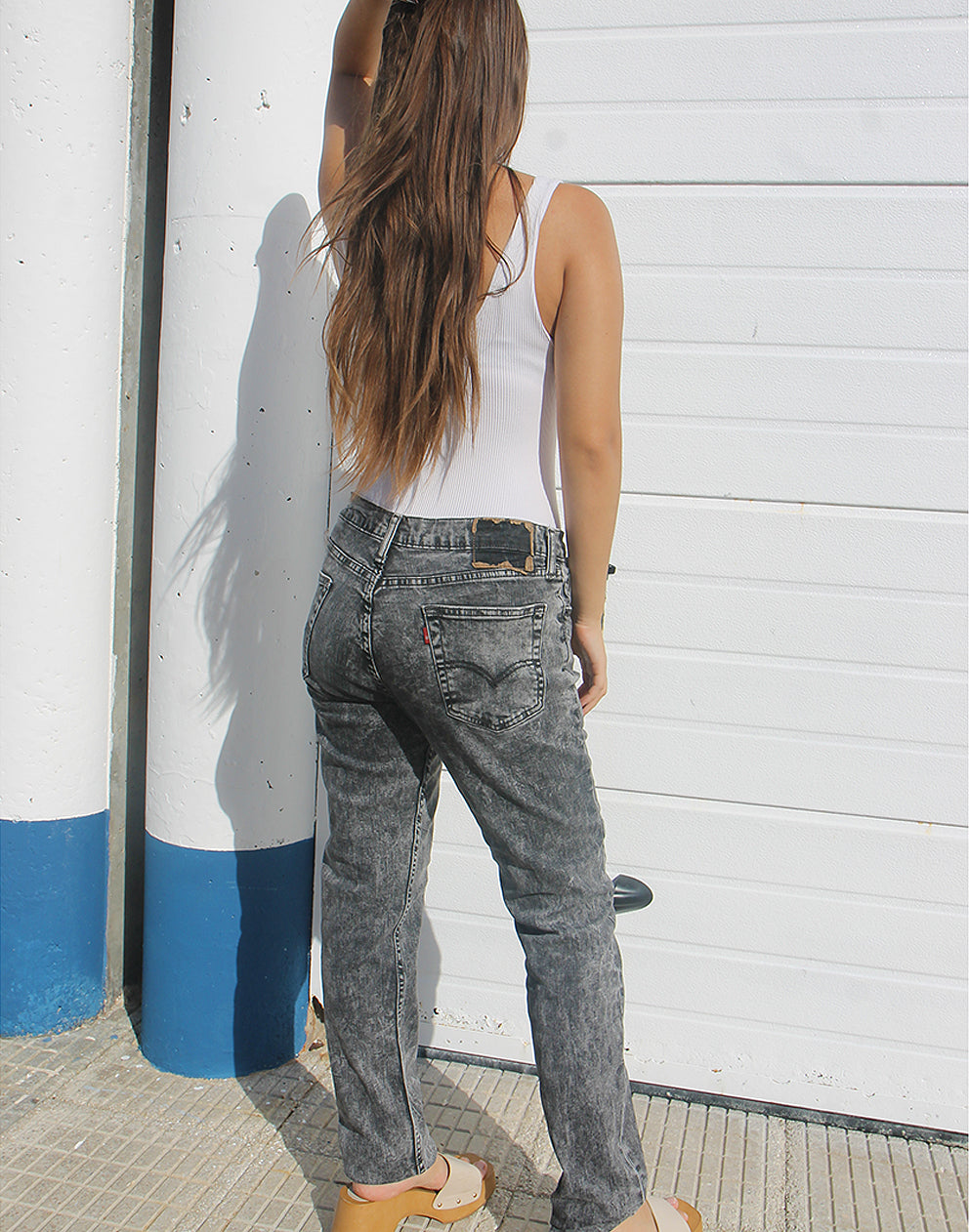 540 Levis Jeans Grey