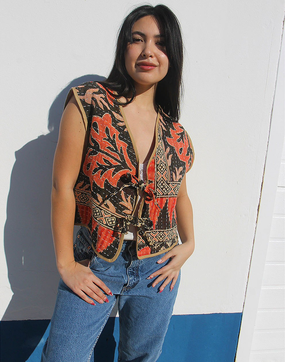 Sleeveless Jacket