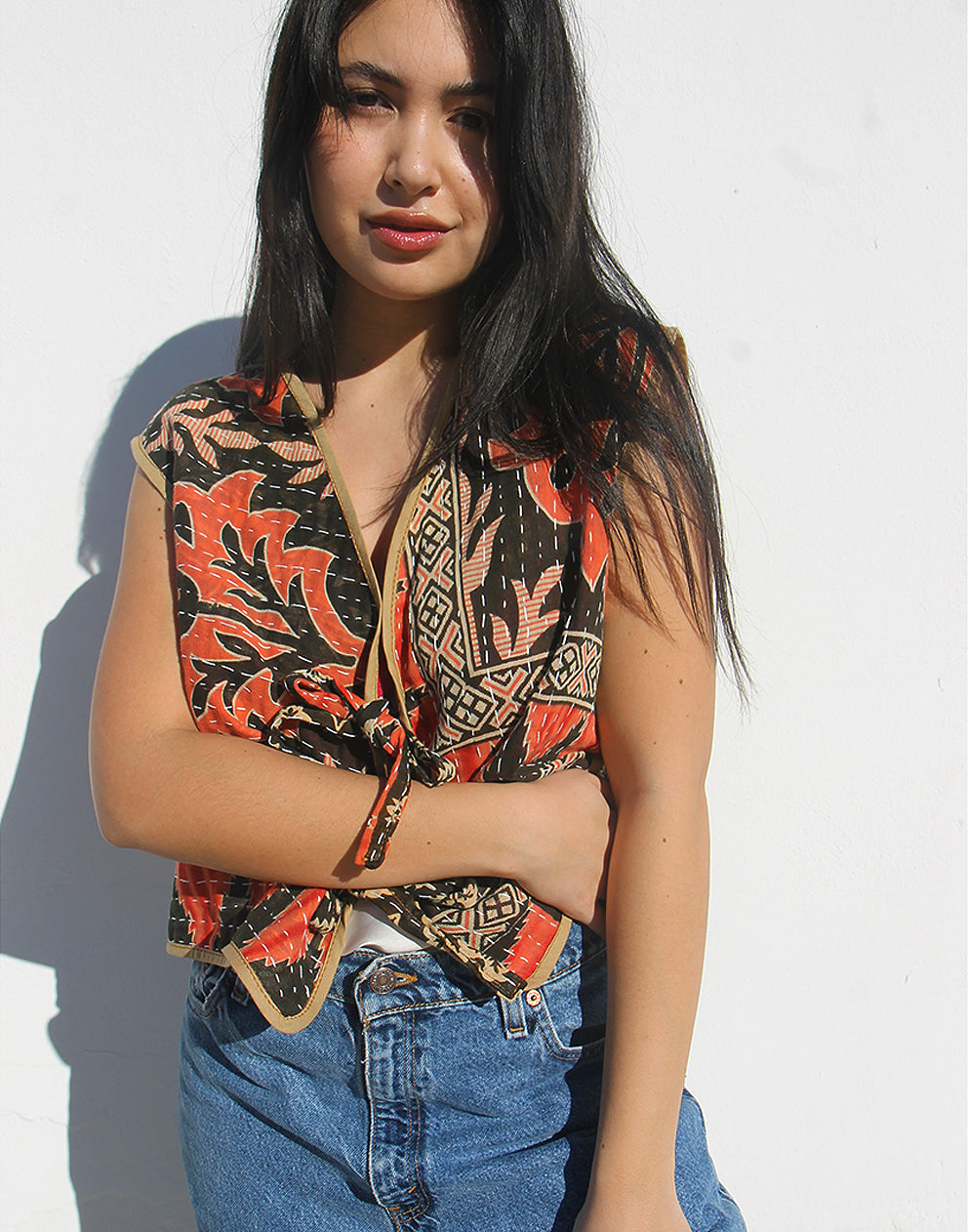 Sleeveless Jacket