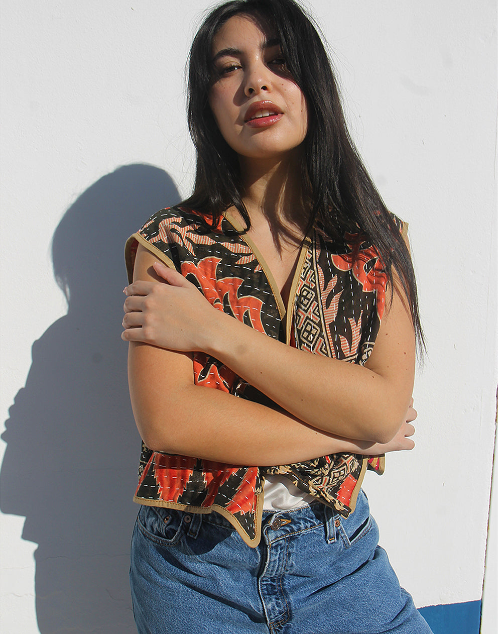Sleeveless Jacket