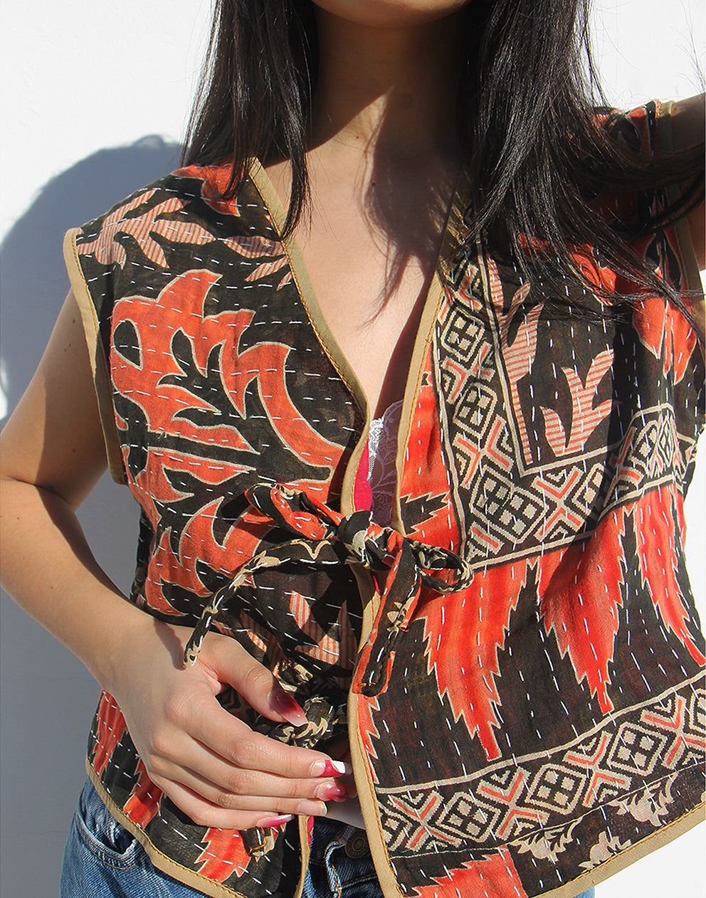 Sleeveless Jacket