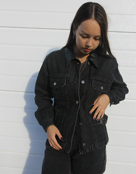 Black Denim Jacket
