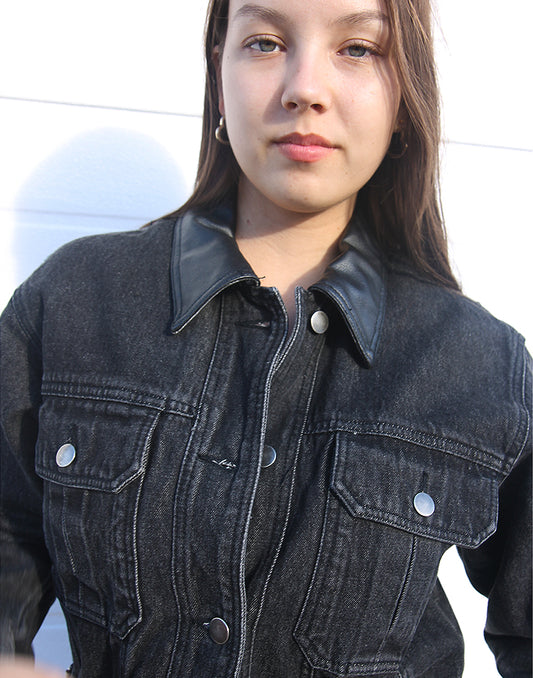 Black Denim Jacket