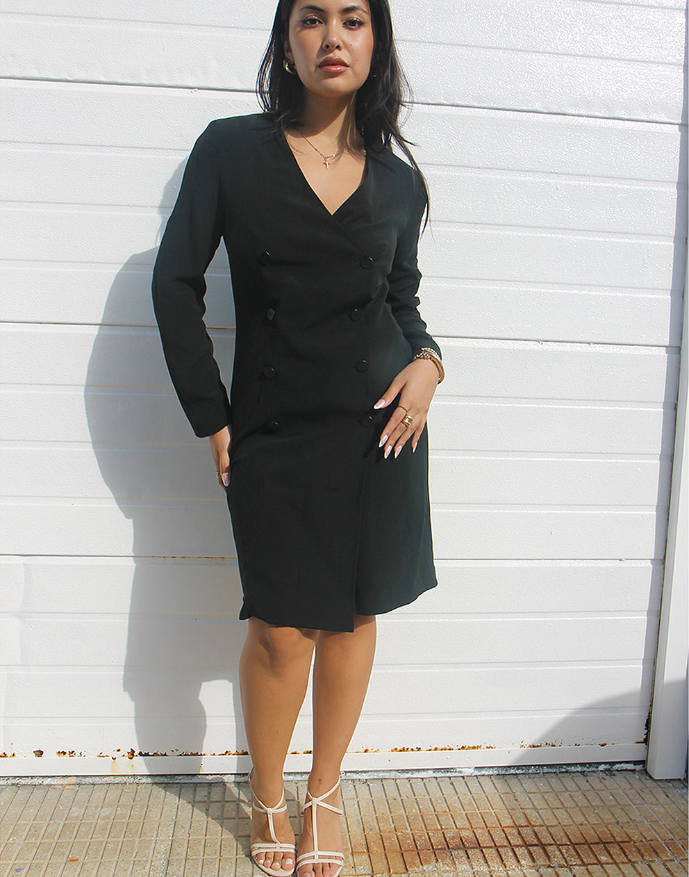 black formal dress