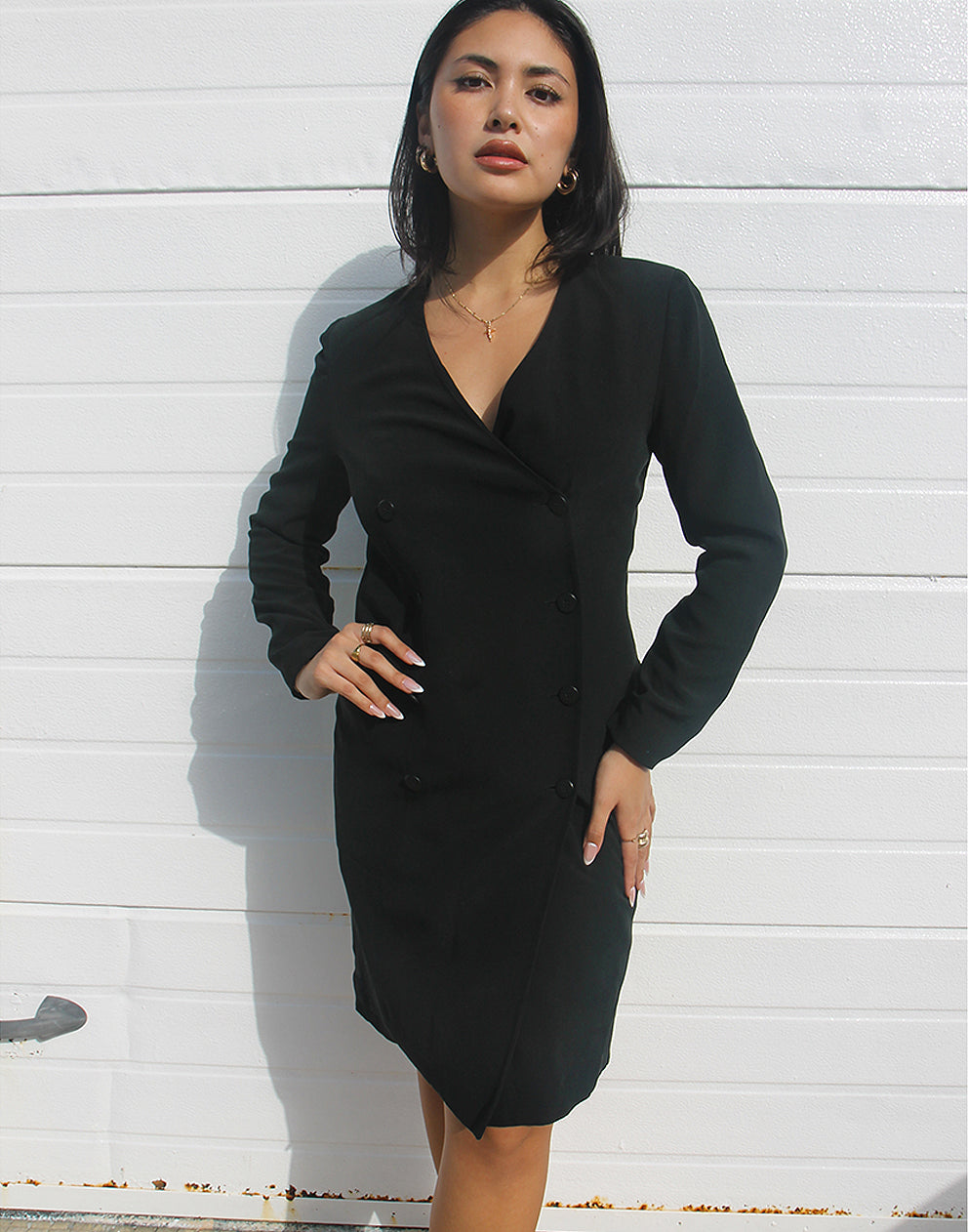 black formal dress