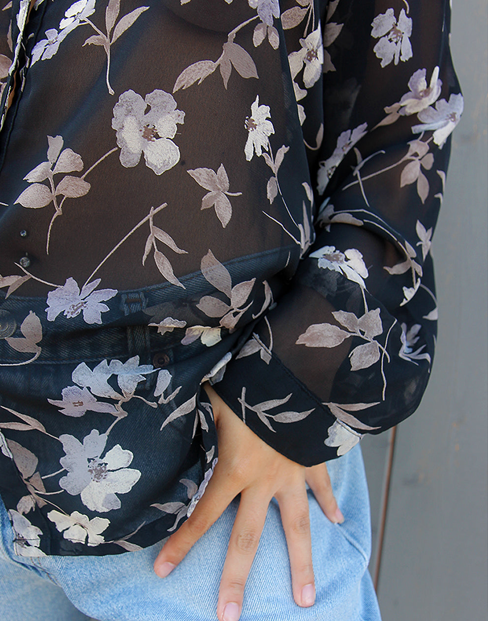 Long Sleeve Blouse