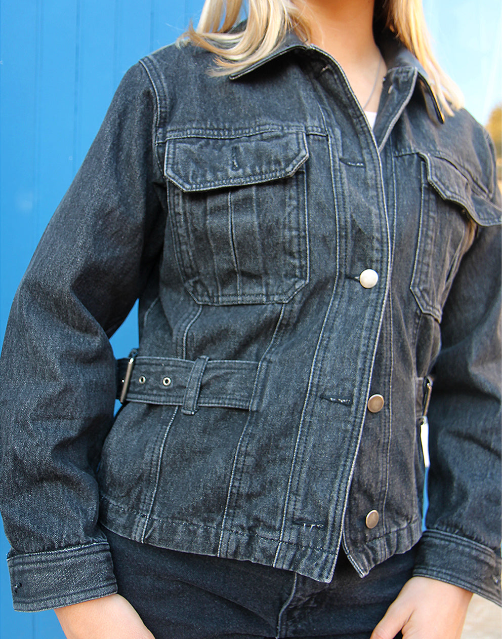 Black Denim Jacket