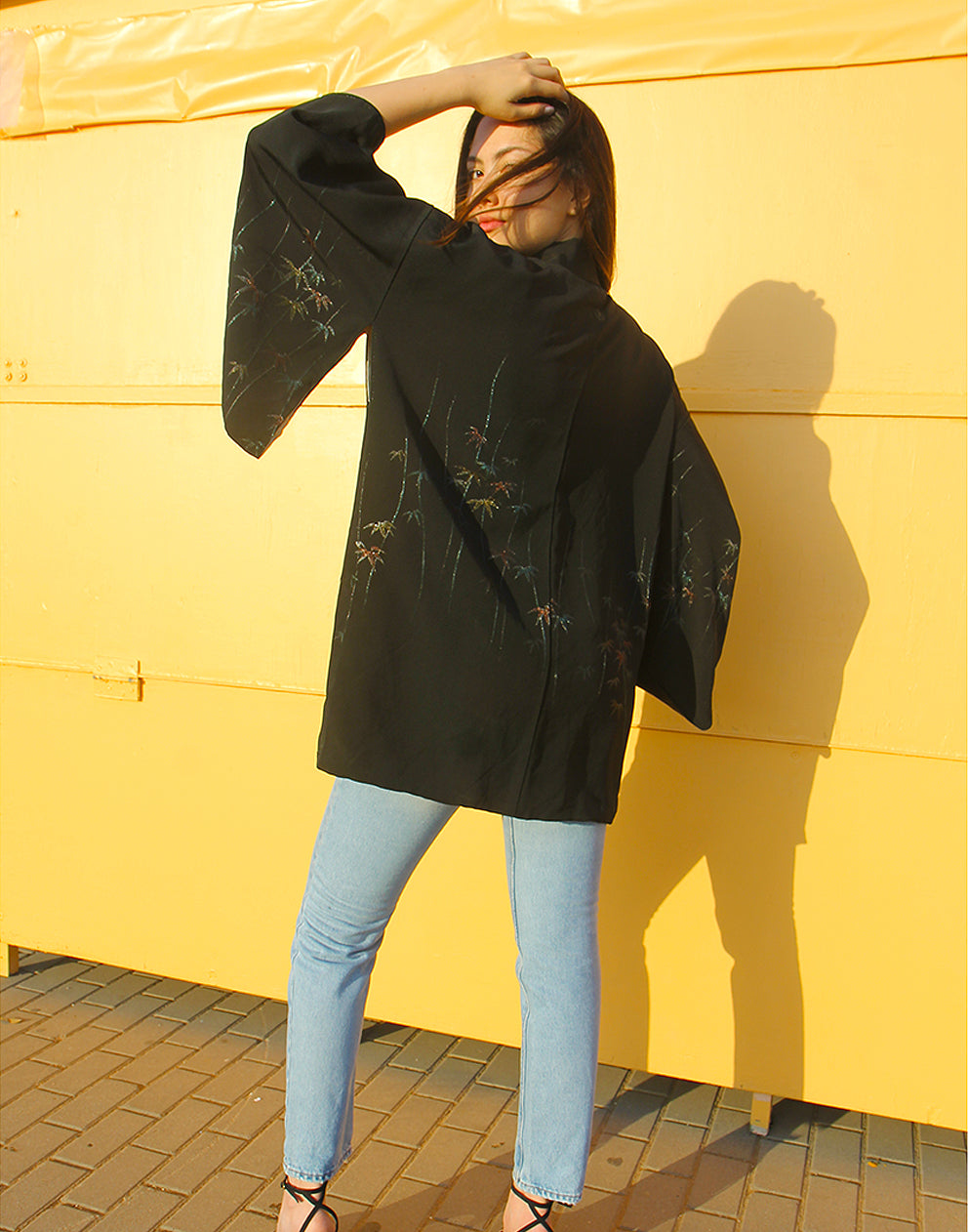 Black Kimono Jacket