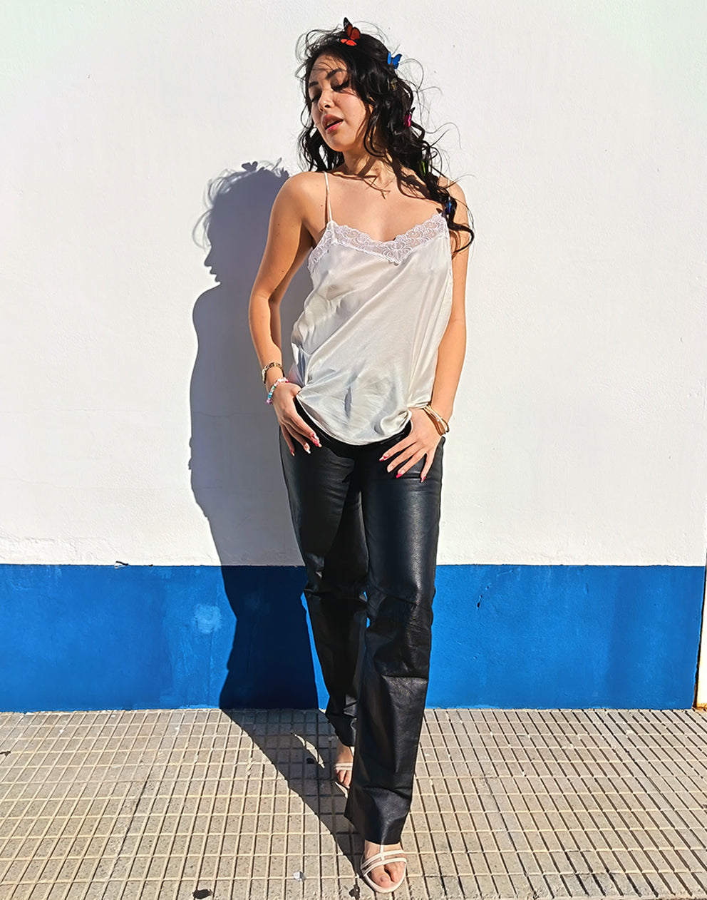 Black Leather Trousers