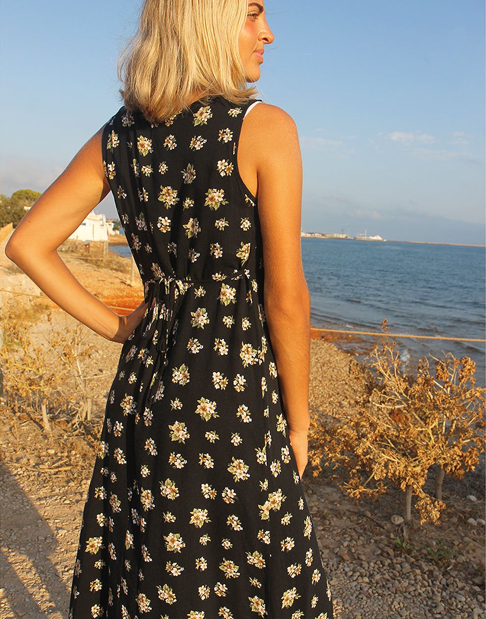 Black Midi Dress