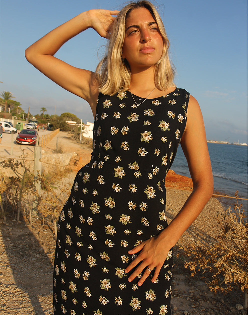 Black Midi Dress